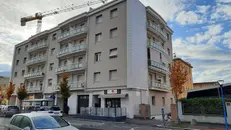 Il condominio Ludis in via dello Stadio ristrutturazione - © www.giornaledibrescia.it