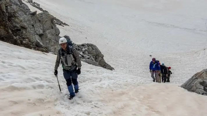 Sui ghiacci dell’Adamello. Il rettore ha guidato la spedizione