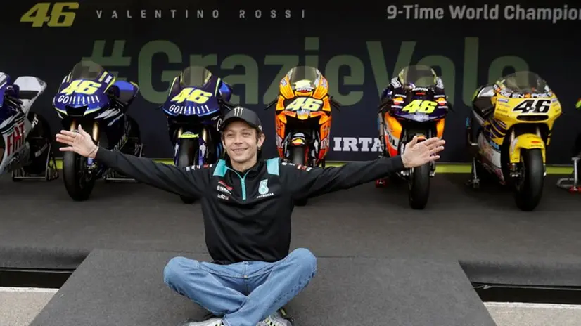 Valentino Rossi ha fatto la storia - Foto Epa / Ansa © www.giornaledibrescia.it