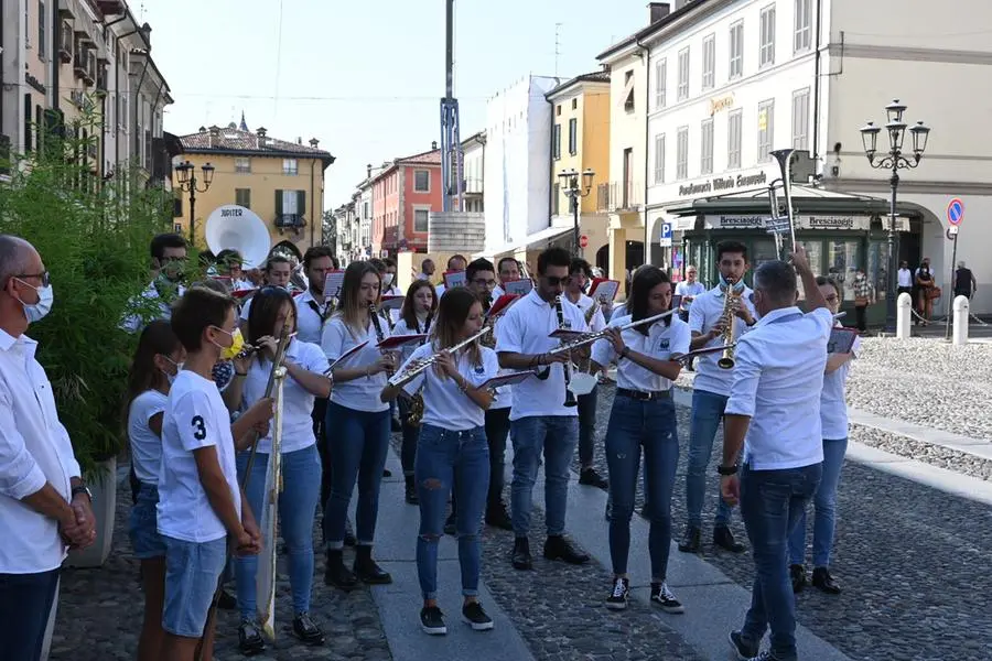 I protagonisti di In piazza con noi a Orzinuovi