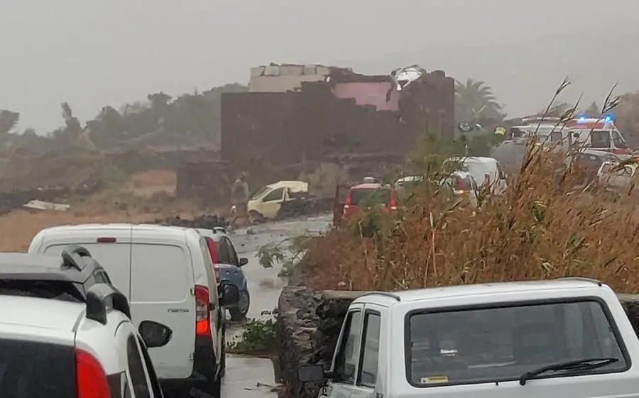 Tromba d'aria a Pantelleria: morti e feriti