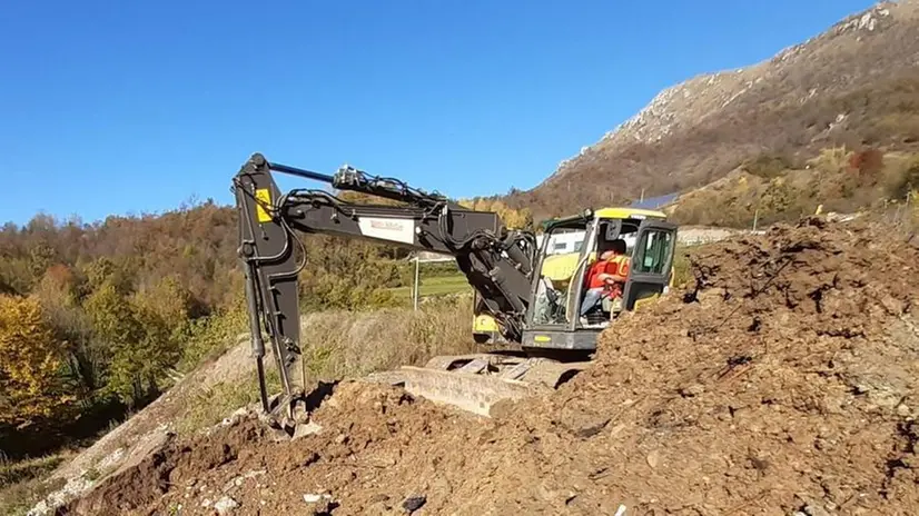 L’area in cui l’Arpa ha individuato e sequestrato la «discarica abusiva»  - © www.giornaledibrescia.it