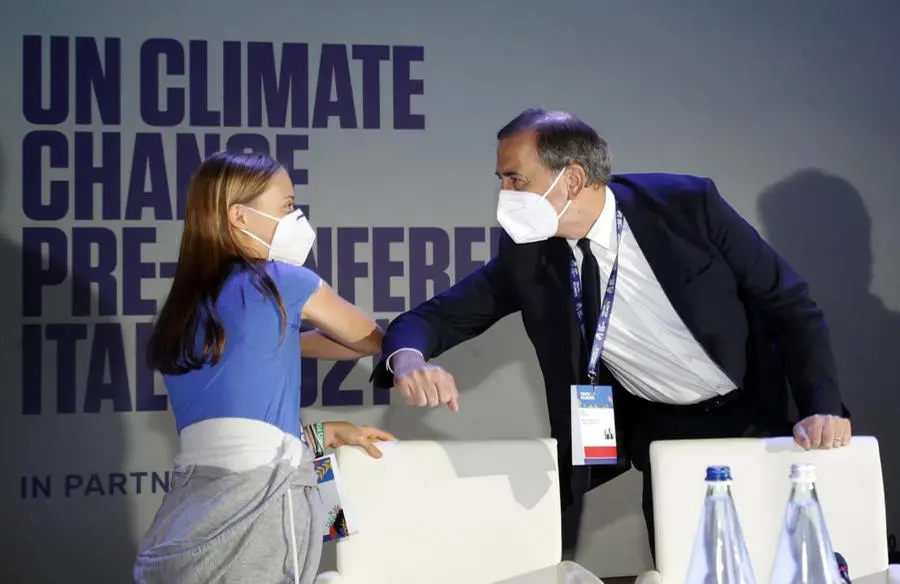 Greta Thunberg a Milano per la  Youth4Climate