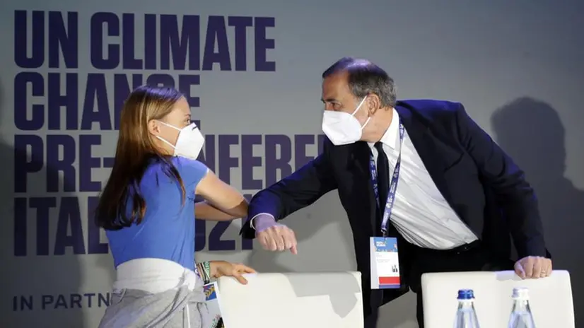Greta Thunberg a Milano per la  Youth4Climate