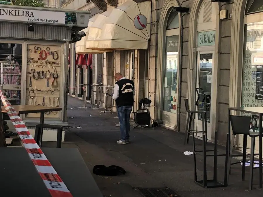 La sparatoria è avvenuta alle 8 del mattino fuori da un bar a Trieste