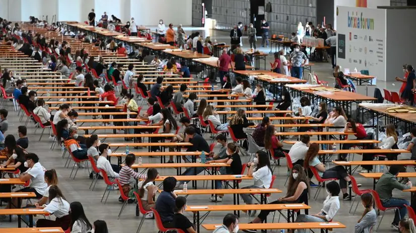 Alla Fiera di via Caprera test di ingresso di Medicina
