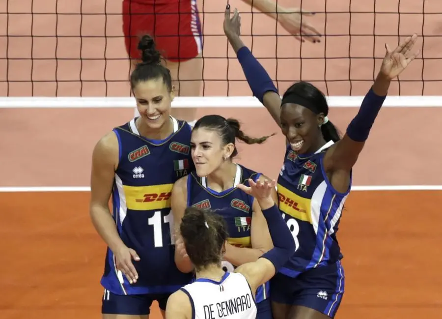 L'Italia ha vinto gli Europei di volley (col numero 11 la bresciana Anna Danesi)