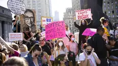 Una protesta a Washington contro la legge anti aborto del Texas