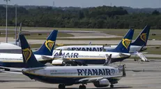La flotta Ryanair - Foto Epa/Will Oliver © www.giornaledibrescia.it