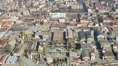 La cittadella industriale di via Nullo, epicentro del Sito di interesse nazionale Brescia-Caffaro - Foto © www.giornaledibrescia.it
