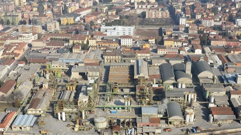La cittadella industriale di via Nullo, epicentro del Sito di interesse nazionale Brescia-Caffaro - Foto © www.giornaledibrescia.it