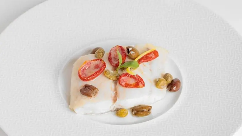 Uno dei piatti cucinati sottovuoto dalla chef Gottani - Foto © denisgottani.com