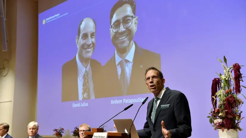 La premiazione per il Nobel della Medicina 2021 - Foto Epa © www.giornaledibrescia.it