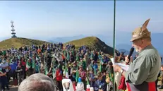 Un momento dell’Alpinata 2021 in Guglielmo -  © www.giornaledibrescia.it