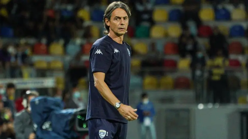 L'allenatore del Brescia Pippo Inzaghi - Foto New Reporter © www.giornaledibrescia.it