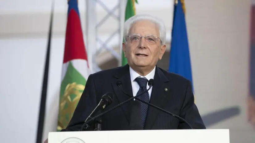 Il presidente della Repubblica Sergio Mattarella - Foto Ansa  © www.giornaledibrescia.it