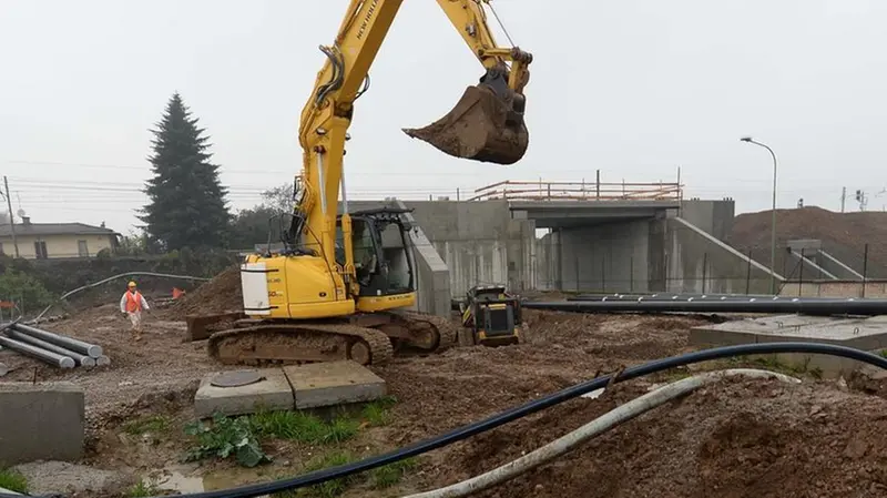 Ambiente malato. Uno dei cantieri per i lavori dell’Alta velocità