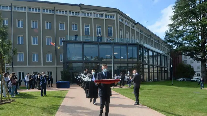 L'inaugurazione del campus dell'Università Cattolica a Mompiano