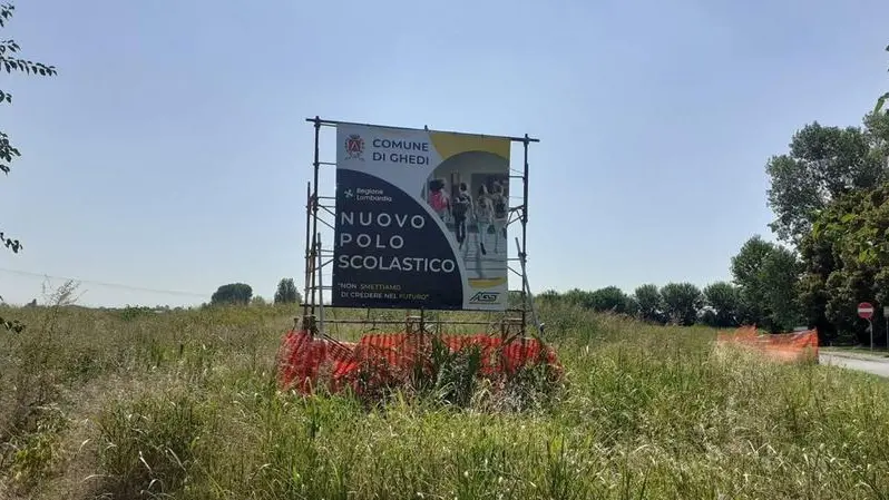 Qui sorgerà il nuovo polo scolastico - Foto © www.giornaledibrescia.it