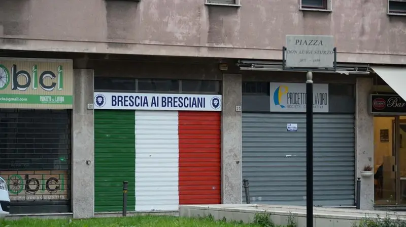 La sede di Brescia ai Bresciani in piazza don Luigi Sturzo - Foto Gabriele Strada/Neg © www.giornaledibrescia.it