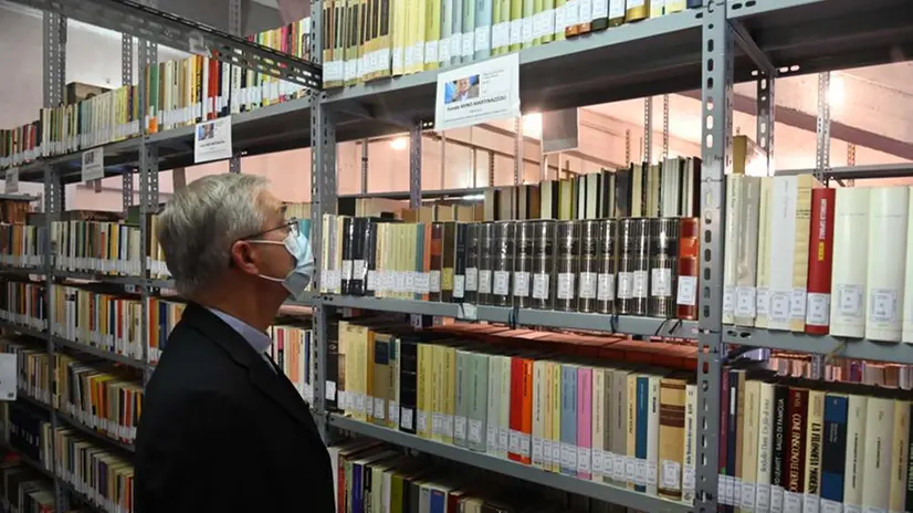 L'inaugurazione del fondo librario Mino Martinazzoli in seminario