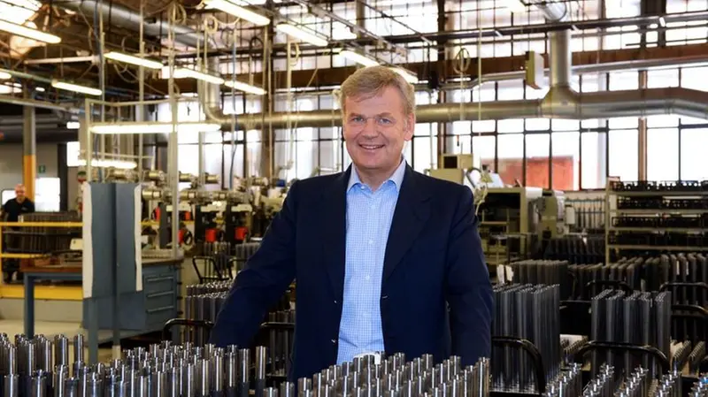 Franco Gussalli Beretta, è anche presidente di Confindustria Brescia - Foto New Reporter © www.giornaledibrescia.it