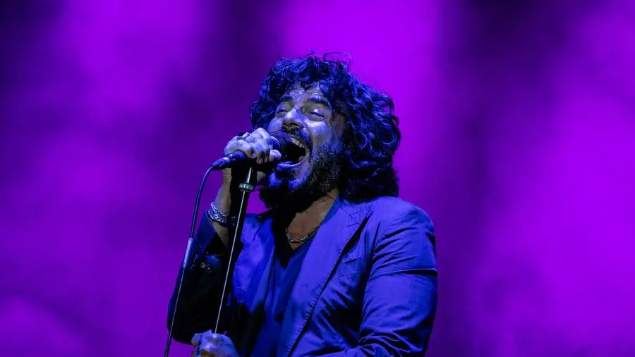 Francesco Renga in concerto allo stadio di Breno