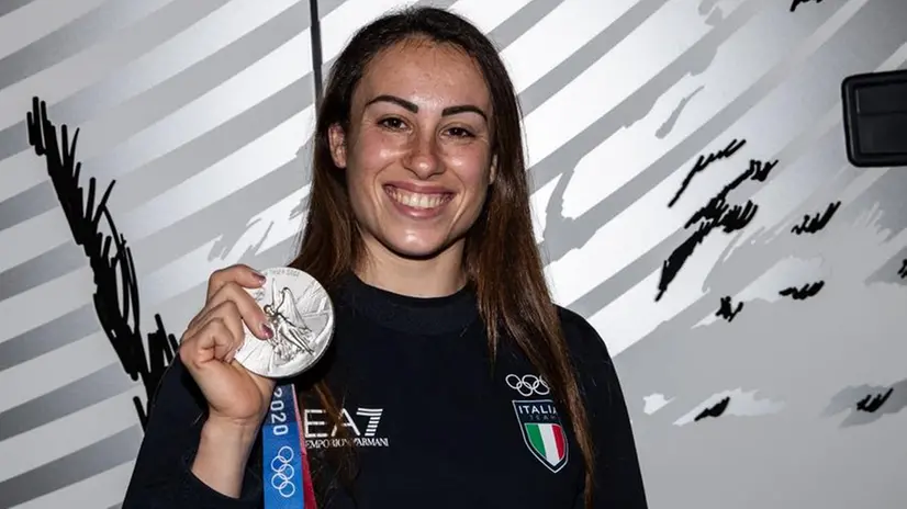 Vanessa Ferrari, l'emozione del ritorno a casa