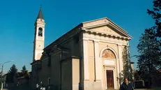 La chiesa parrocchiale di Cizzago in una foto d'archivio - © www.giornaledibrescia.it