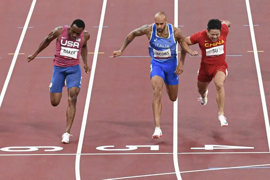 Marcell Jacobs fa il record d'Europa nella semifinale dei 100 metri alle Olimpiadi di Tokyo 2020