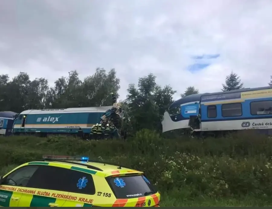 Lo scontro tra treni in Repubblica Ceca