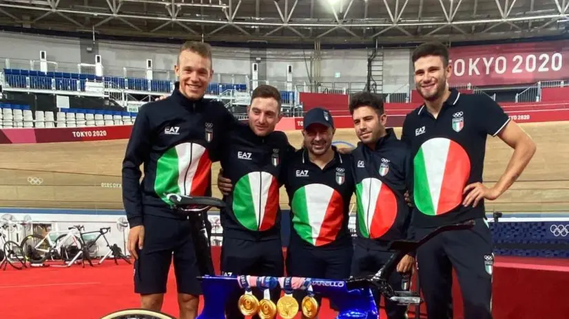 La nazionale maschile di ciclismo ha vinto l'oro olimpico