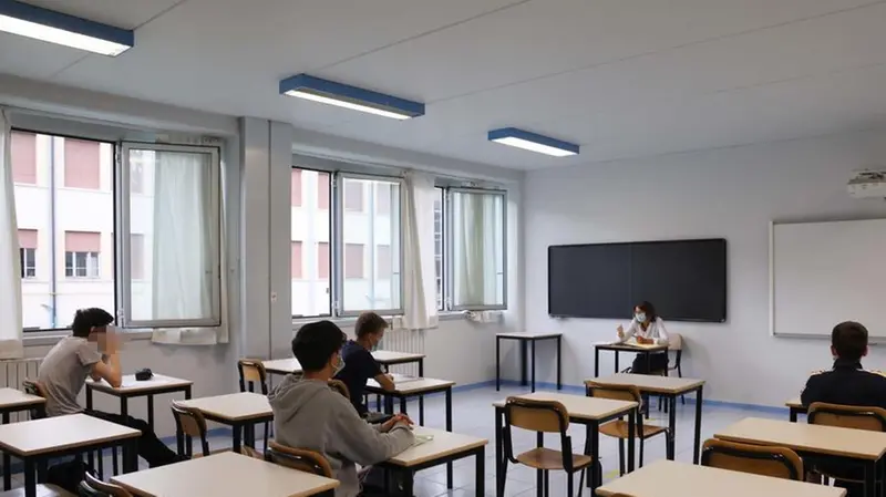 L'intenzione è ricominciare l'anno scolastico in presenza - © www.giornaledibrescia.it