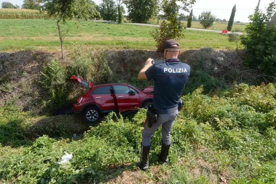 I mezzi incidentati nello schianto a Lograto