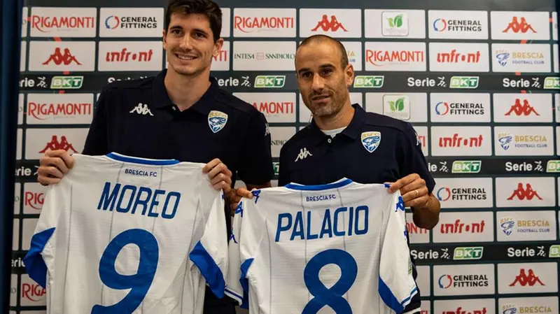 La presentazione di Rodrigo Palacio e Stefano Moreo