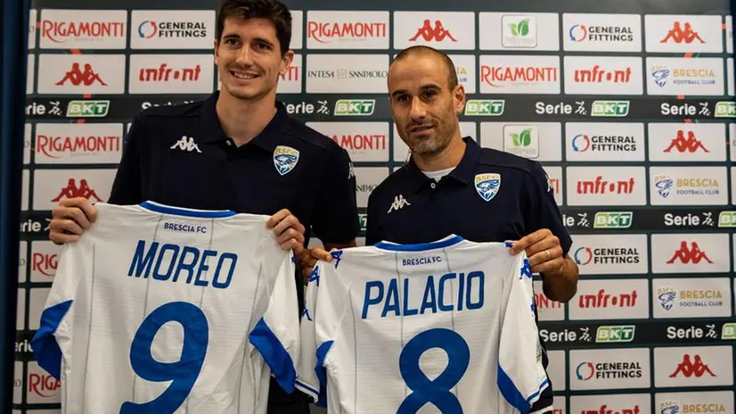 La presentazione di Rodrigo Palacio e Stefano Moreo
