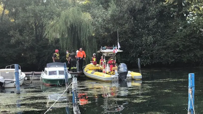 Ricerche in corso sul lago d'Iseo