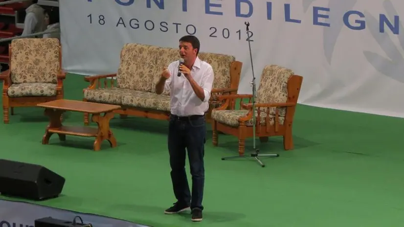 Il leader Matteo Renzi