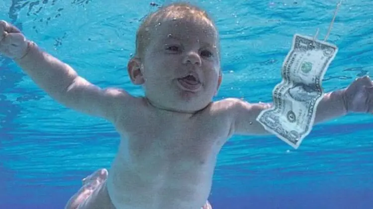 La copertina di Nevermind