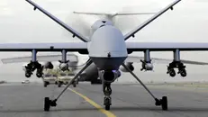 Un drone Reaper americano come quello impiegato nel raid contro il planner dell'Isis-K - Foto Epa © www.giornaledibrescia.it
