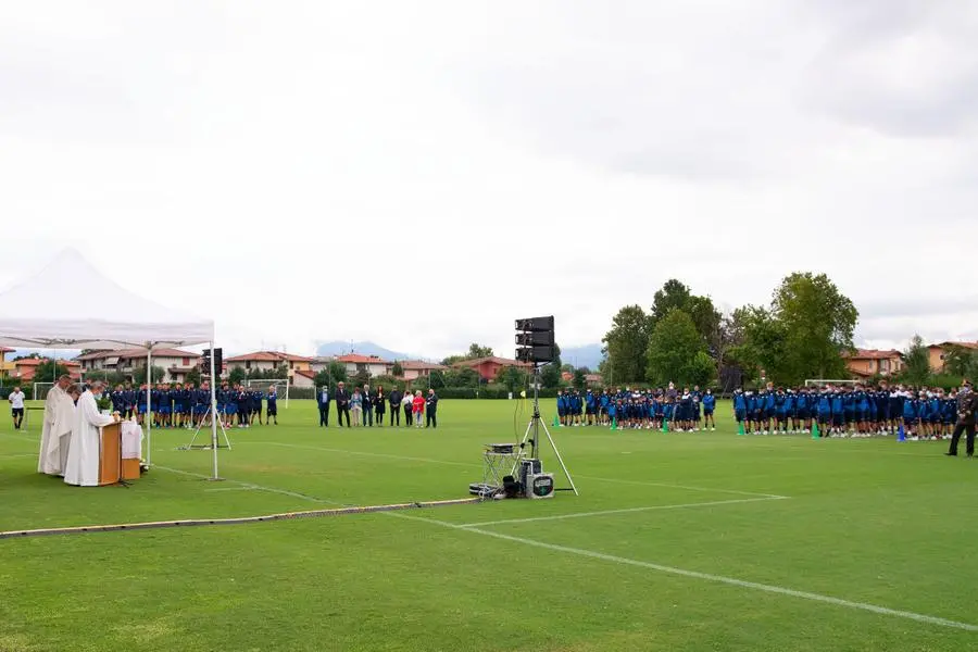 Torbole, la grande messa al campo per il Brescia Calcio