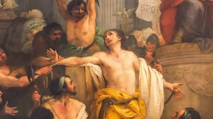 «Martirio di Sant’Alessandro» di Pietro Moro, nella chiesa di Sant’Alessandro a Brescia