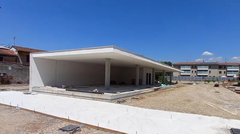 Al civico 140/b la struttura della nuova aula studio - Foto © www.giornaledibrescia.it