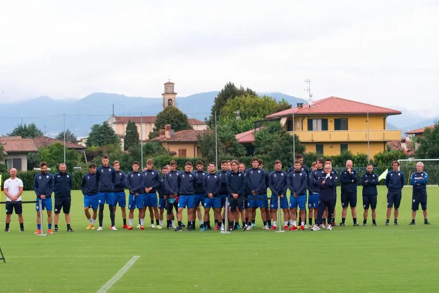 Torbole, la grande messa al campo per il Brescia Calcio