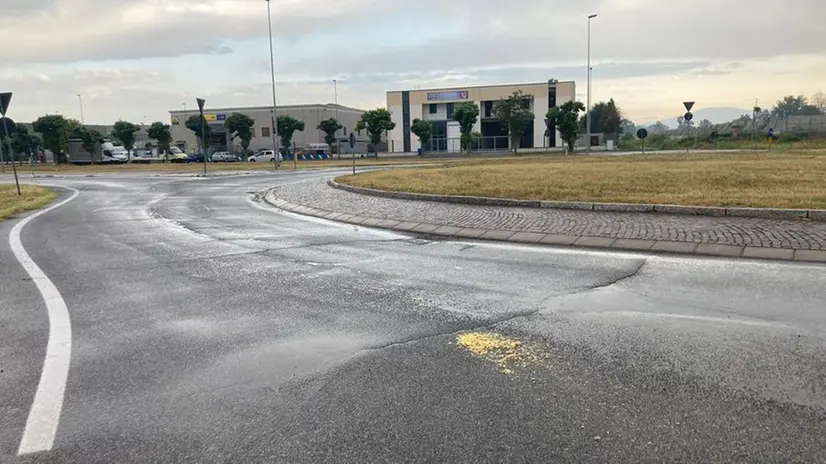 Borgo San Giacomo, il luogo dell'investimento - © www.giornaledibrescia.it