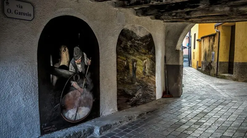 Alcune delle opere d'arte en plein air