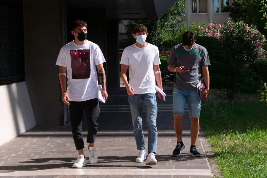Le visite mediche dei giocatori del Brescia Calcio al Panathleticon