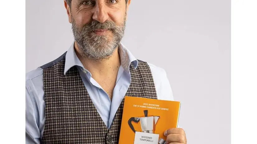 Massimo Temporelli con il suo nuovo libro