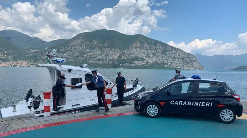 I carabinieri di Iseo Foto © www.giornaledibrescia.it