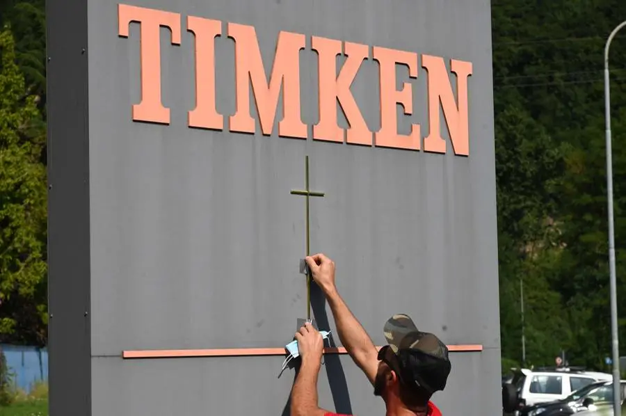 Secondo giorno di sciopero dei lavoratori della Timken